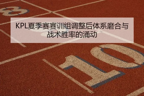 KPL夏季赛赛训组调整后体系磨合与战术胜率的涌动